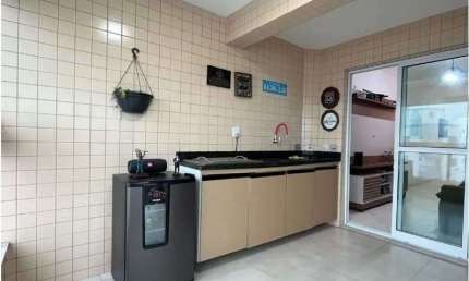 Apartamento com 2 dormitórios à venda, 82 m² por R$ 490.000,00 - Vila Assunção - Praia Grande/SP