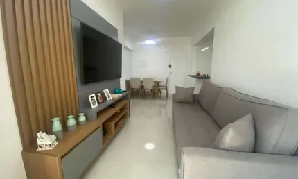 Frente mar - apartamento com 2 dormitórios à venda, 70 m² por r$ 680.000 - mirim - praia grande/sp