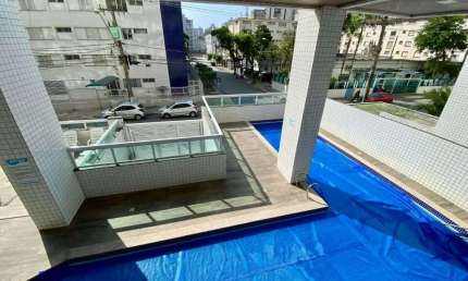 Apartamento com 2 dormitórios à venda, 100 m² por R$ 575.000,00 - Vila Guilhermina - Praia Grande/SP