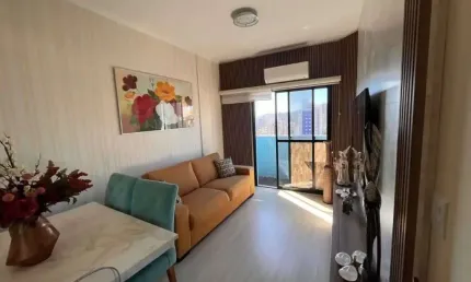 Apartamento com 1 dormitório à venda, 52 m² por R$ 330.000,00 - Aviação - Praia Grande/SP