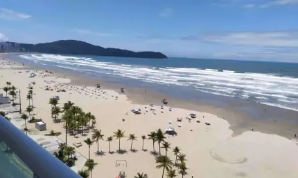 Apartamento com 3 dormitórios à venda, 123 m² por R$ 1.300.000,00 - Vila Guilhermina - Praia Grande/SP