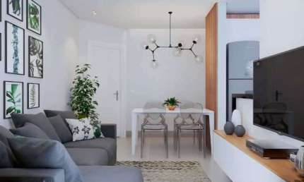 Apartamento com 1 quarto, Boqueirão, Praia Grande - R$ 400 mil, Cod: 6956
