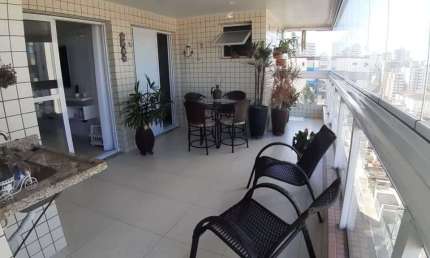 Apartamento com 3 dormitórios à venda, 154 m² por R$ 1.200.000,00 - Vila Guilhermina - Praia Grande/SP