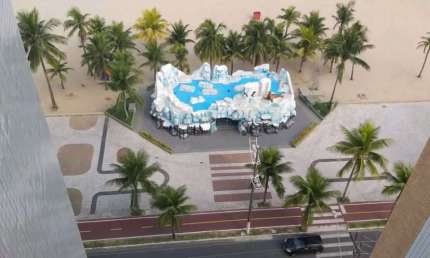 Apartamento com 2 quartos, Guilhermina, Praia Grande - R$ 419 mil, Cod: 5825