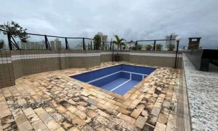 Cobertura com 3 dormitórios à venda, 295 m² por R$ 1.950.000,00 - Vila Guilhermina - Praia Grande/SP