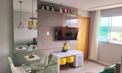 Apartamento para vender com 03 quartos no bairro canaã - 1º sessão em ibirité