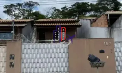 Casa para vender com 02 quartos no bairro floresta encantada em esmeraldas