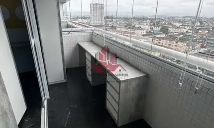 Apartamento para alugar na Rua Benjamin Constant, 61, Centro, São Vicente por R$ 2.800