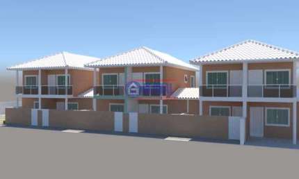 Casa em condomínio fechado com 2 quartos à venda na Rua João Clemente Guimarães, Guaratiba (Ponta Negra), Maricá, 65 m2 por R$ 290.000