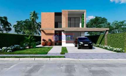 Casa em condomínio fechado com 4 quartos à venda na Estrada Vereador Oldemar Figueiredo, Ubatiba, Maricá, 208 m2 por R$ 1.350.000