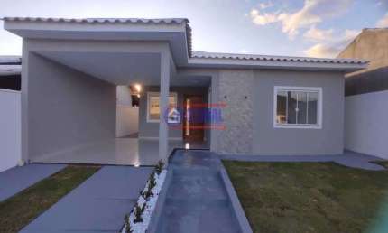 Casa em condomínio fechado com 2 quartos à venda na Estrada Vereador Oldemar Figueiredo, Ubatiba, Maricá, 79 m2 por R$ 430.000