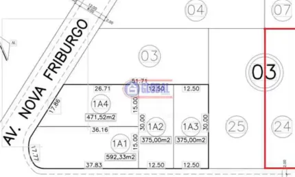 Terreno à venda na Rua Cambuci, Caxito, Maricá, 500 m2 por R$ 68.000