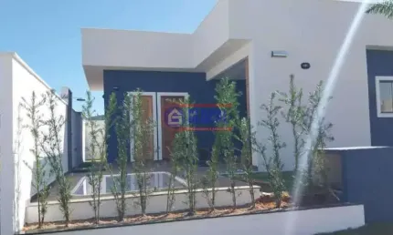 Casa em condomínio fechado com 3 quartos à venda na Estrada Vereador Oldemar Figueiredo, Ubatiba, Maricá, 105 m2 por R$ 585.000