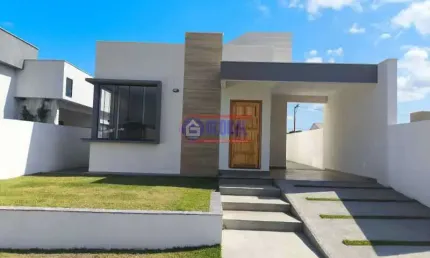 Casa em condomínio fechado com 2 quartos à venda na Estrada Vereador Oldemar Figueiredo, Ubatiba, Maricá, 80 m2 por R$ 410.000
