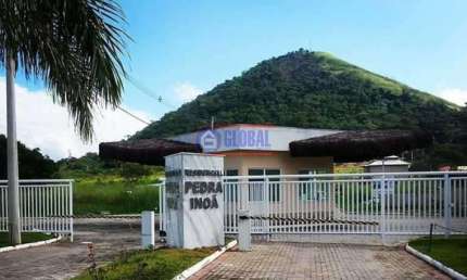 Terreno em condomínio fechado à venda na Rua Oito, Cajueiros (Itaipuaçu), Maricá, 360 m2 por R$ 125.000