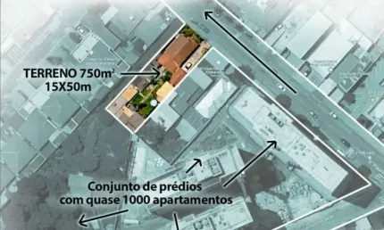 Terreno 750m² comercial enfrente Metro Capão Redondo