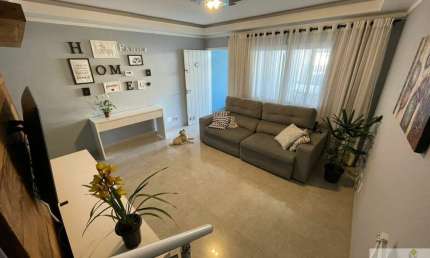 Lindo sobrado de 120 m² aceita permuta por imóvel no condomínio terrará.