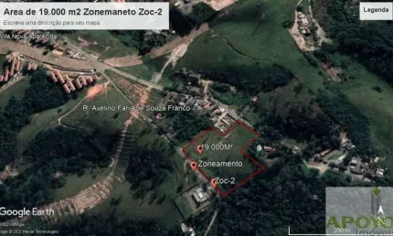 Mogi das cruzes  area de 19.000 zoneamento zoc-2 urbanidado