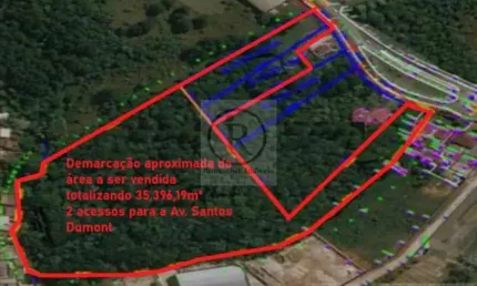 Grande oportunidade em colombo  área de 35.396m² em localização estratégica!  valor especial: apenas r$ 7.600.000,00