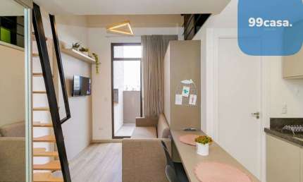 Apartamento com 1 quarto para alugar, 25 m  por  - Ecoville - Curitiba PR