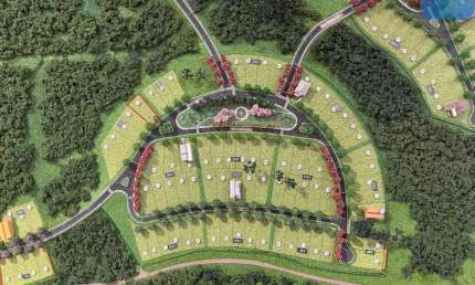 TERRENO à venda no Alphaville Paraná com mata de preservação  Campo Largo