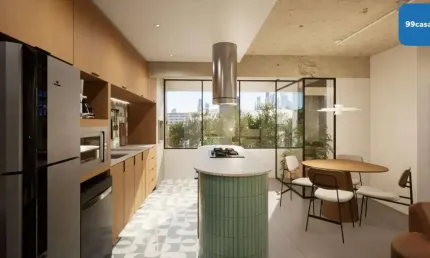 Apartamento novo e mobiliado para locação no água verde