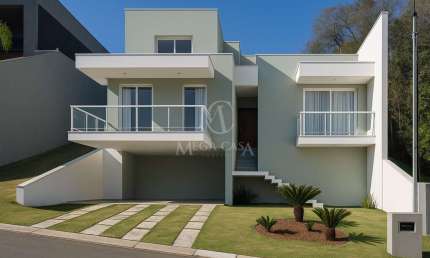 Casa em condomínio fechado com 3 quartos à venda na Rua das Petúnias, 37, Novo Horizonte, Juiz de Fora, 216 m2 por R$ 1.350.000