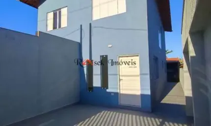 Casa com 2 dorms, Jardim Silveira, Mongaguá - R$ 400 mil, Cod: 1421