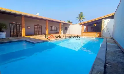 Casa com 5 dorms, Bopiranga, Itanhaém - R$ 960 mil, Cod: 1440