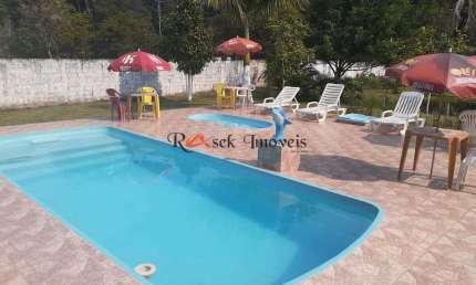 Chácara com 5 quartos, Gaivotas, Itanhaém - R$ 600 mil, Cod: 1782