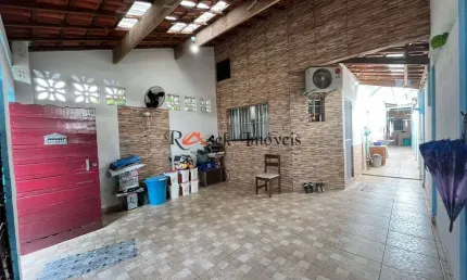 Casa com 3 quartos, jardim magalhães, itanhaém - r$ 180 mil, cod: 1797