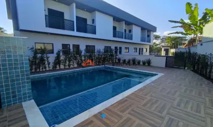 Casa de Condomínio com 2 quartos, Bopiranga, Itanhaém - R$ 425 mil, Cod: 1874