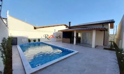 Casa com 3 quartos, Jardim Regina, Itanhaém - R$ 670 mil, Cod: 1932