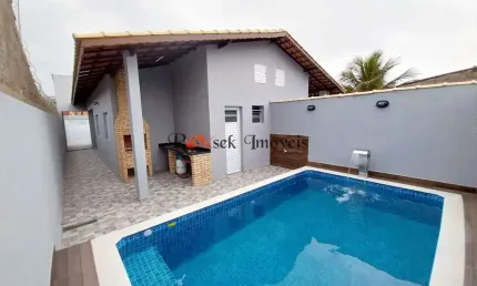 Casa com 2 dorms, Jardim Magalhães, Itanhaém - R$ 345 mil, Cod: 1945