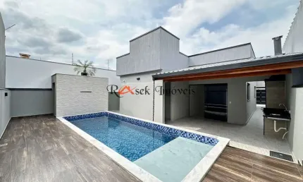 Casa com 3 quartos, Bopiranga, Itanhaém - R$ 780 mil, Cod: 2028
