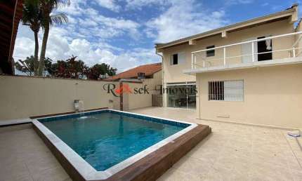 Casa com 3 quartos, Cibratel II, Itanhaém - R$ 690 mil, Cod: 2045