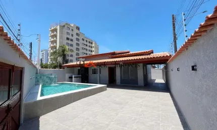 Casa com 3 dorms, Vila Atlântica, Mongaguá - R$ 720 mil, Cod: 2054