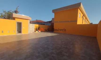Sobrado de condomínio com 2 quartos, cibratel ii, itanhaém - r$ 309 mil, cod: 1433