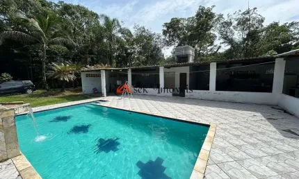 Sítio com 9 quartos, Jardim Coronel, Itanhaém - R$ 700 mil, Cod: 2135