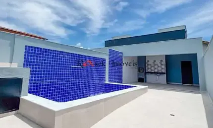 Casa com 3 quartos, Bopiranga, Itanhaém - R$ 460 mil, Cod: 2156