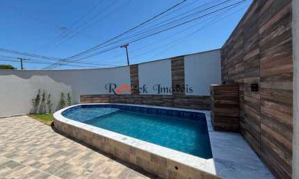 Casa com 3 quartos, Jardim São Fernando, Itanhaém - R$ 490 mil, Cod: 2166