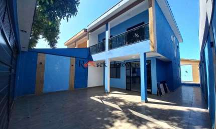 Sobrado com 3 quartos, Suarão, Itanhaém - R$ 730 mil, Cod: 2254