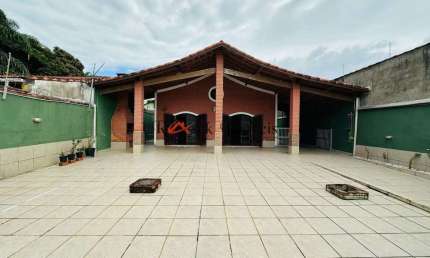 Casa com 4 quartos, Parque Augustus, Itanhaém - R$ 500 mil, Cod: 2269