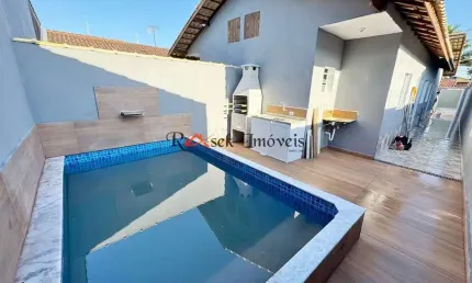 Casa com 2 quartos, bopiranga, itanhaém - r$ 330 mil, cod: 2329