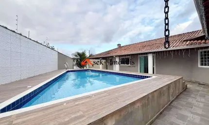 Casa com 3 quartos, jamaica, itanhaém - r$ 469 mil, cod: 2333