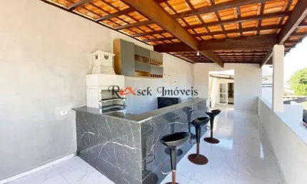 Casa com 3 quartos, Jardim Palmeiras, Itanhaém - R$ 330 mil, Cod: 2342