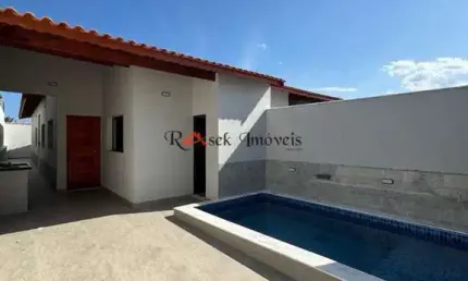 Casa com 3 quartos, Bopiranga, Itanhaém - R$ 435 mil, Cod: 2243