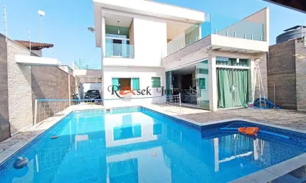 Casa com 3 dorms, gaivotas, itanhaém - r$ 640 mil, cod: 647