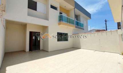 Sobrado com 3 dorms, Cibratel II, Itanhaém - R$ 550 mil, Cod: 750
