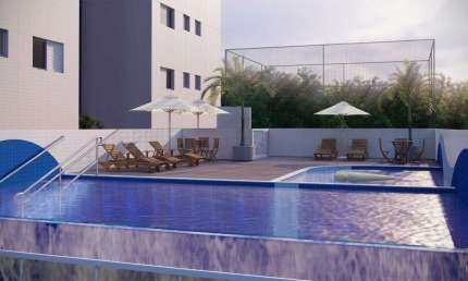 Apartamento com 2 dorms, Centro, Mongaguá - R$ 437 mil, Cod: 857
